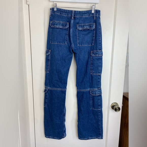 ZARA Cargo Jeans size 6 - Picture 3 of 6